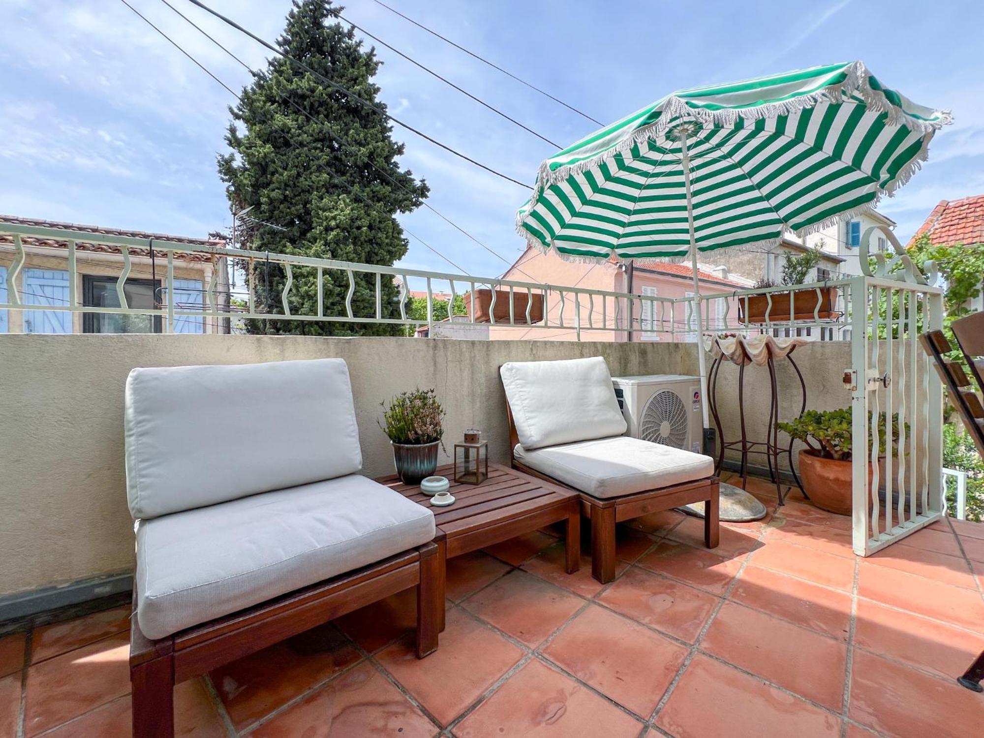 Terrasso Mar A 350M Des Plages - Terrasse Privative - 4 Couchages - Wifi Toulon Exterior foto
