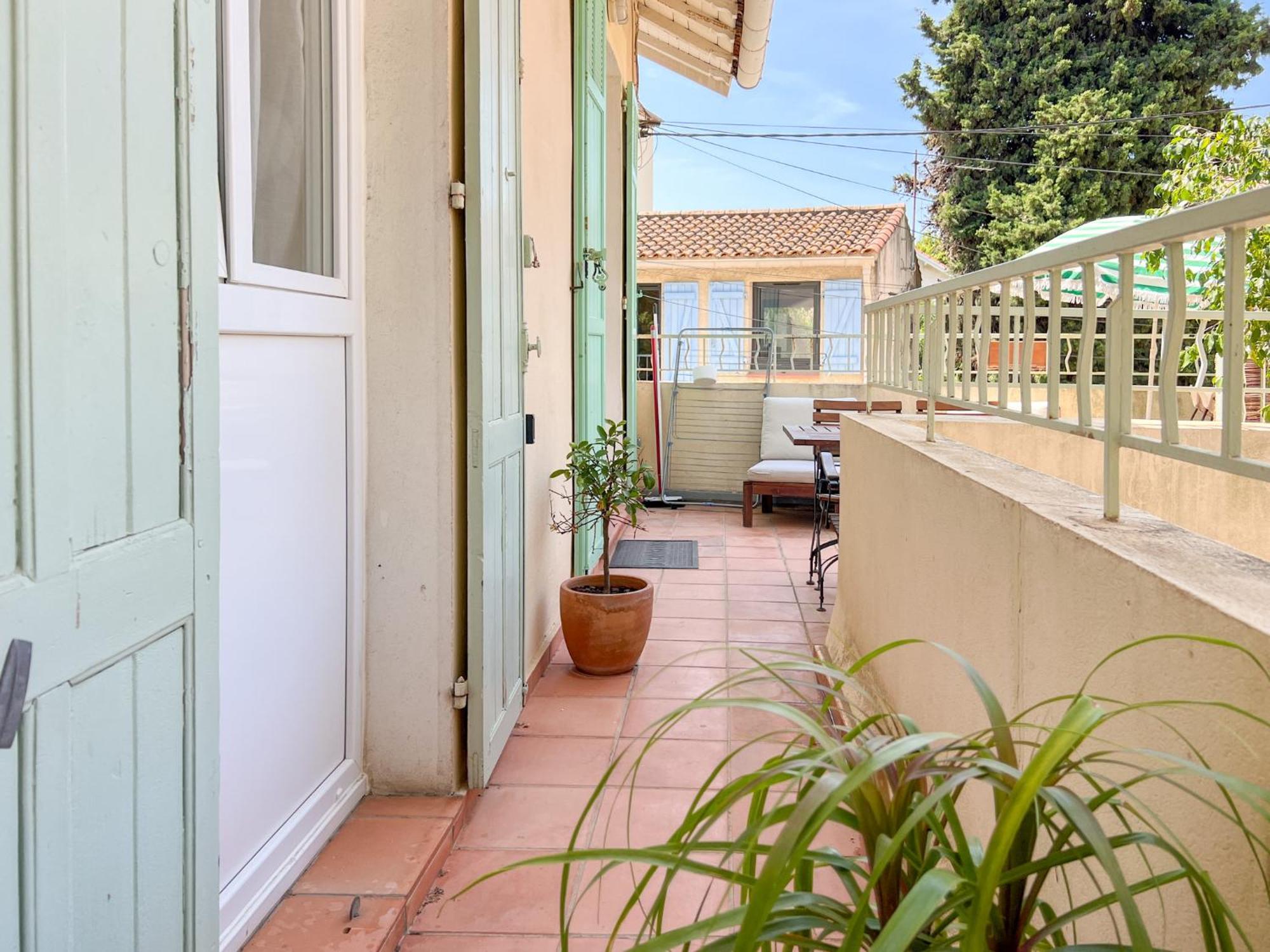 Terrasso Mar A 350M Des Plages - Terrasse Privative - 4 Couchages - Wifi Toulon Exterior foto